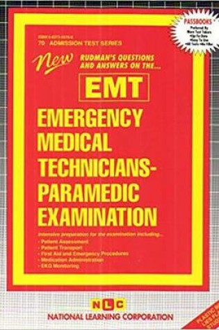 Cover of Emergency Medical Technicians-Paramedic Examination (EMT)
