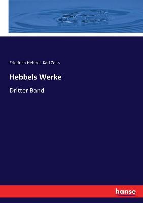 Book cover for Hebbels Werke