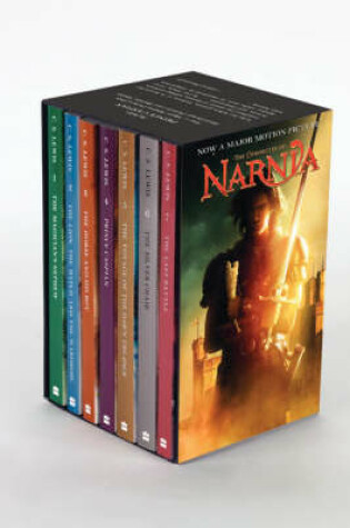 Cover of Chronicles of Narnia Movie Tie-In Rack Box Set Prince Caspian (Books 1 to 7), Th