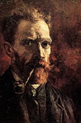 Book cover for Vincent Van Gogh Self Portrait with Pipe 1886