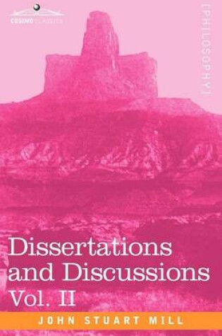 Cover of Dissertations and Discussions, Vol. II