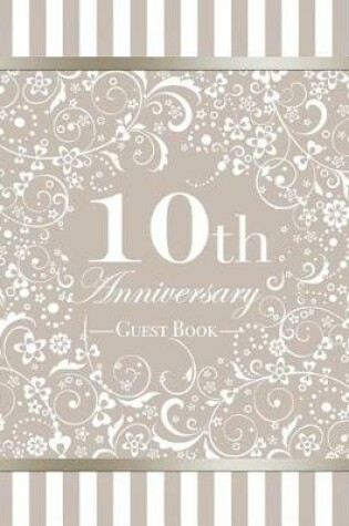 Cover of 10th Anniversary Guest Book