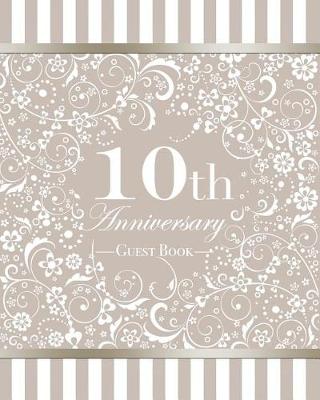 Book cover for 10th Anniversary Guest Book