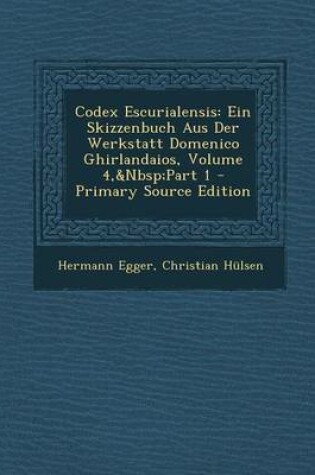 Cover of Codex Escurialensis