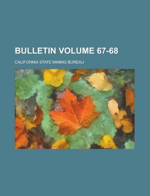 Book cover for Bulletin Volume 67-68