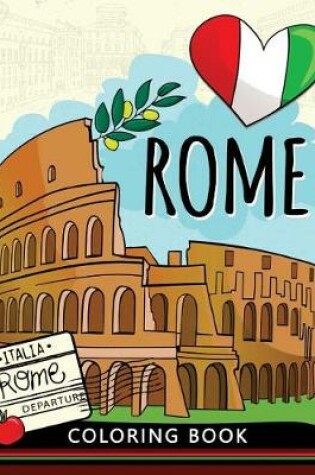 Cover of Rome Coloring Book