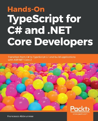 Book cover for Hands-On TypeScript for C# and .NET Core Developers