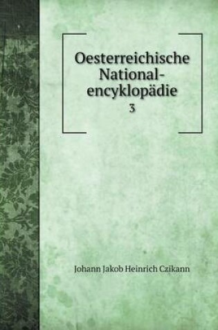 Cover of Oesterreichische National-encyklopädie 3