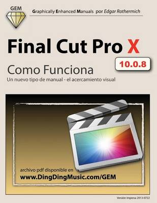 Book cover for Final Cut Pro X - Como Funciona