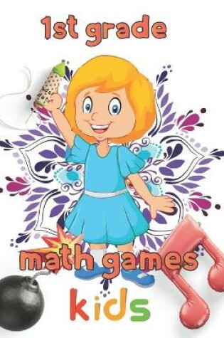 Cover of 1st grade math games kids