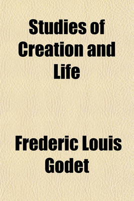 Book cover for Studies of Creation and Life