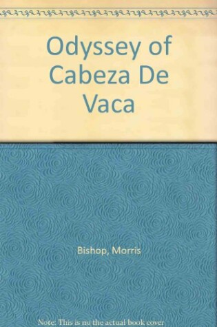 Cover of Odyssey of Cabeza De Vaca