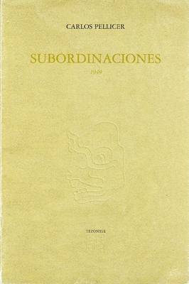 Cover of Subordinaciones 1949