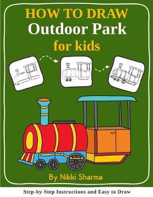 Book cover for How to Draw for Kids - Outdoor Park