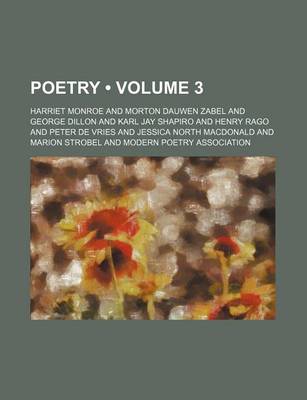 Book cover for Poetry (Volume 3 )