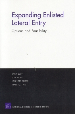 Book cover for Expanding Enlisted Lateral Entry
