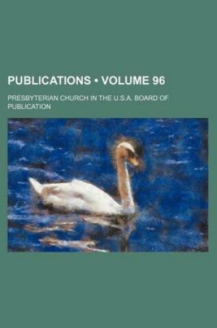 Cover of Publications (Volume 96)