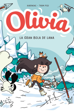 Cover of Olivia y la gran bola de lana / Olivia and the Great Big Ball of Wool