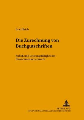 Book cover for Die Zurechnung Von Buchgutschriften