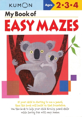 Book cover for My Book Of Easy Mazes
