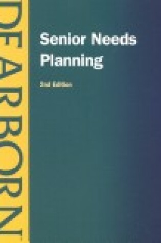 Cover of Senior Needs Planning