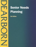 Book cover for Senior Needs Planning