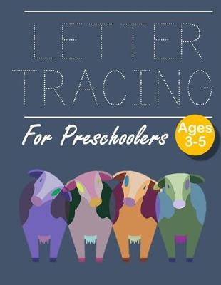 Book cover for Letter Tracing for Preschoolers 4 Cows