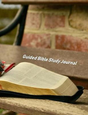 Book cover for Guided Bible Study Journal