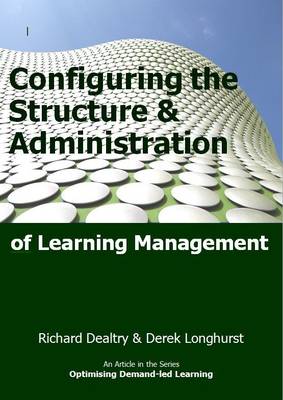 Cover of Configuring the Structure and Administration of Learning Management