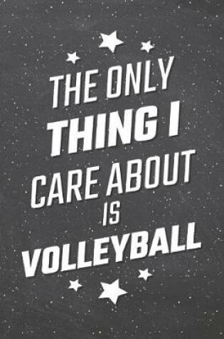 Cover of The Only Thing I Care About Is Volleyball