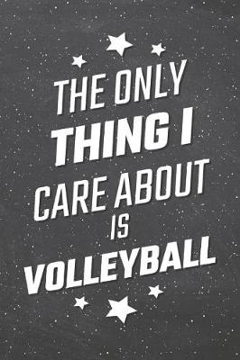 Book cover for The Only Thing I Care About Is Volleyball