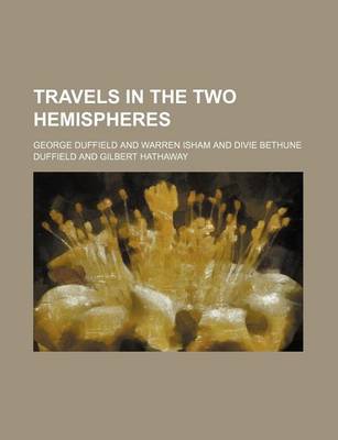 Book cover for Travels in the Two Hemispheres