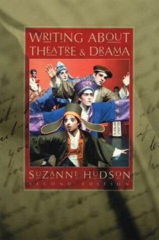 Cover of Writing About Theatre and Drama