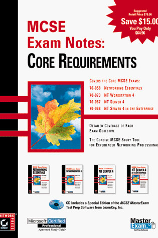Cover of Mcse Exam Notes: Core Requirements