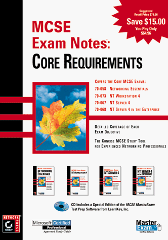 Book cover for Mcse Exam Notes: Core Requirements