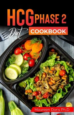 Book cover for HCG Phase 2 Diet Cookbok