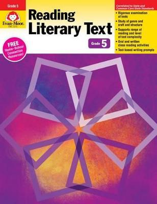 Cover of Reading Literary Text, Grade 5 Teacher Resource