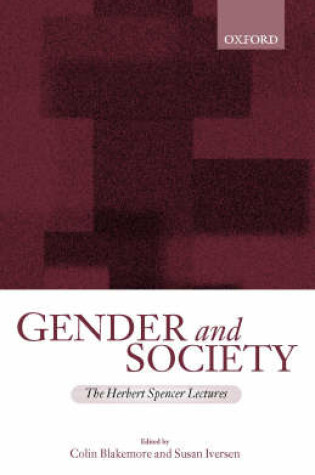 Cover of Gender and Society