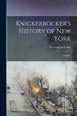 Book cover for Knickerbocker's History of New York [electronic Resource]