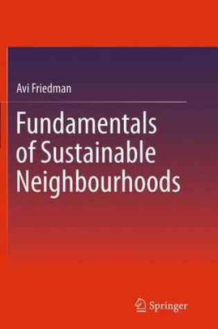 Cover of Fundamentals of Sustainable Neighbourhoods