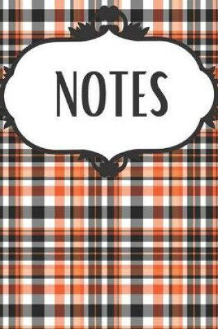 Cover of Chic Halloween Plaid Notebook