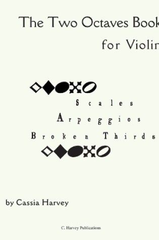 Cover of The Two Octaves Book for Violin