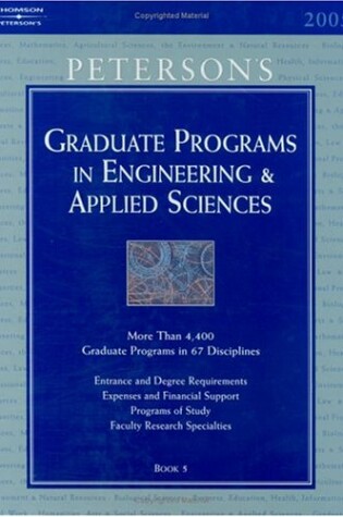 Cover of Grad Guides Bk5 Engineer/Appl