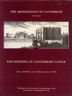 Book cover for Excavations at Canterbury Castle