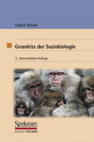 Cover of Grundriss der Soziobiologie