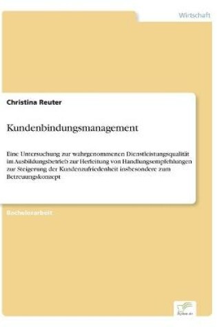 Cover of Kundenbindungsmanagement