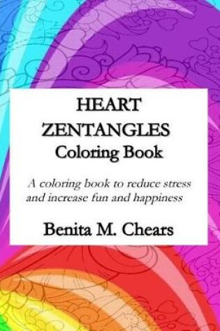 Cover of Heart Zentangles Coloring Book