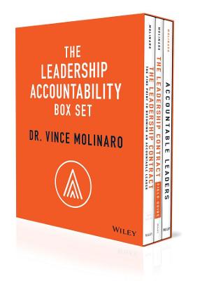 Book cover for The Vince Molinaro Leadership Accountability Box Set