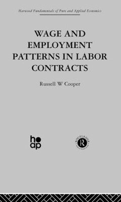 Book cover for Wage & Employment Patterns in Labor Contracts