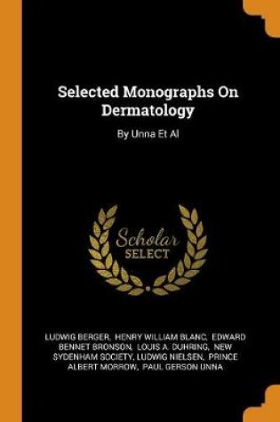 Cover of Selected Monographs on Dermatology